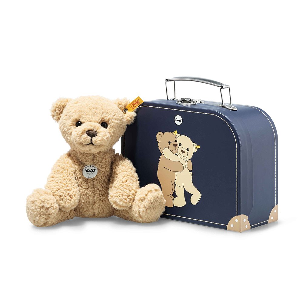 Steiff wճ}: Ben Teddy bear in suitcase