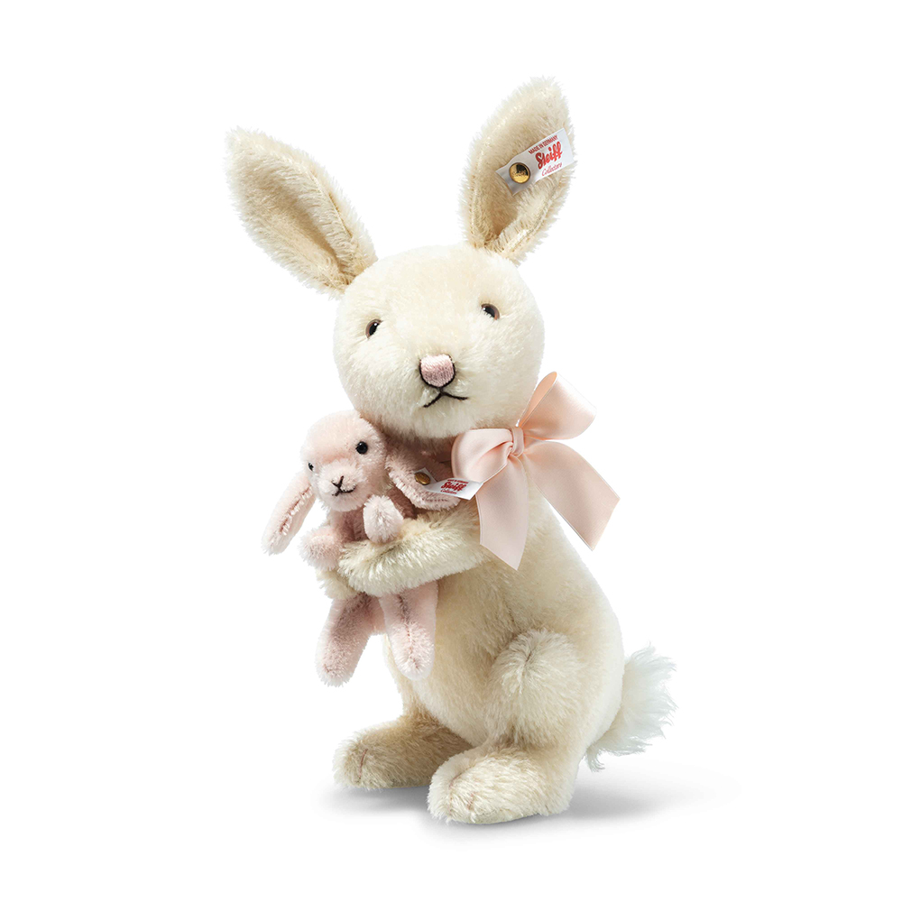 Steiff wճ}: Rosie Rebbit and Baby Springtime Bunny L/E750