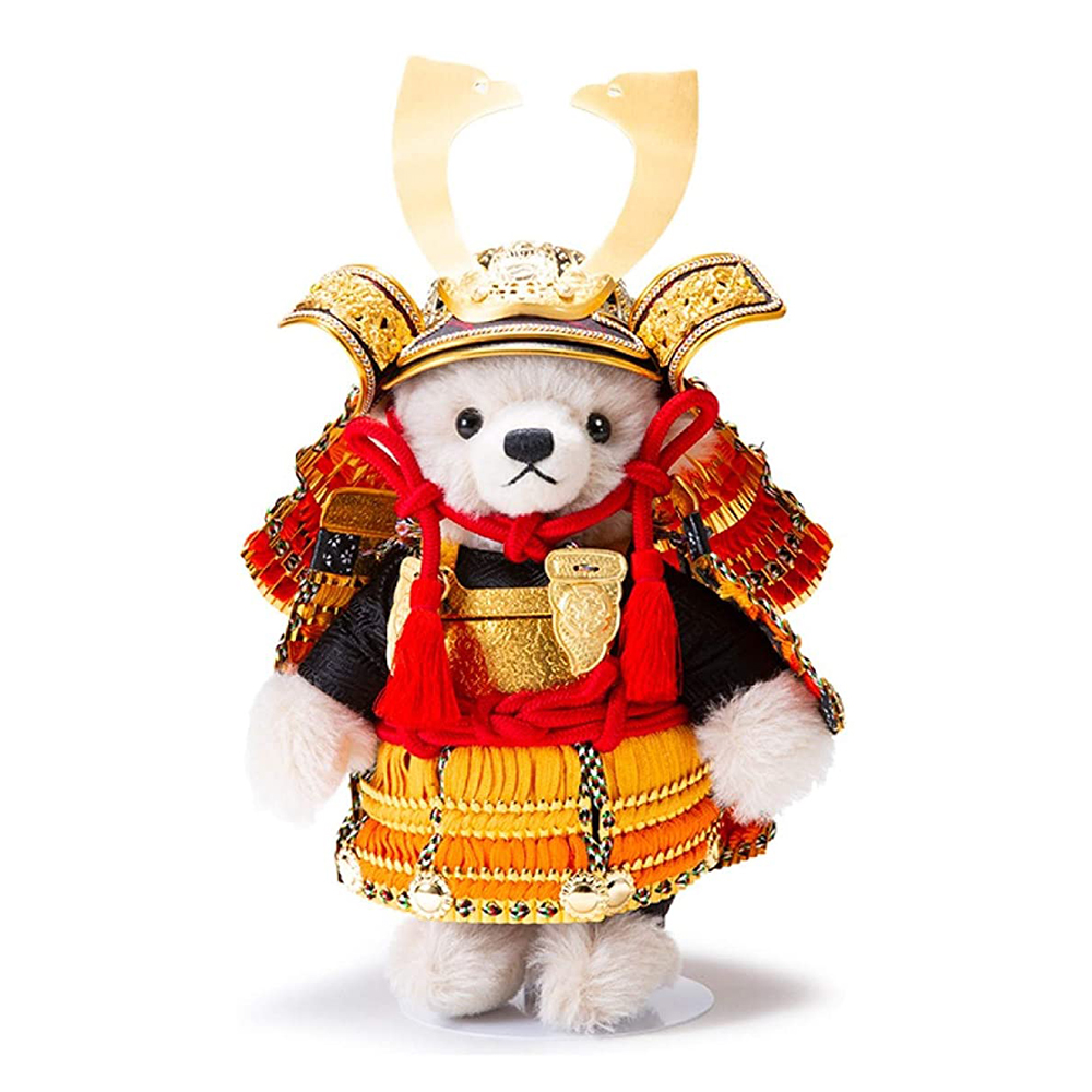 Steiff 德國金耳釦泰迪熊: Samurai Teddy Bear 日本武士熊