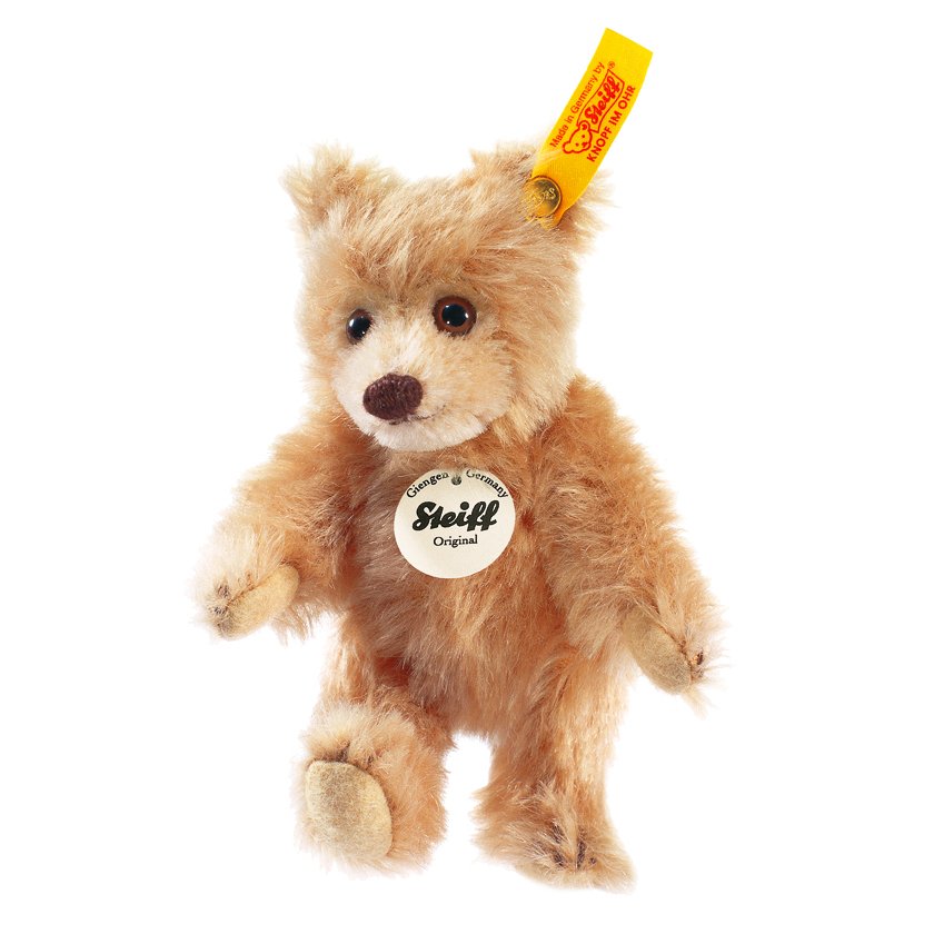 Steiff 德國金耳釦泰迪熊: Classic Teddy Bear Caramel