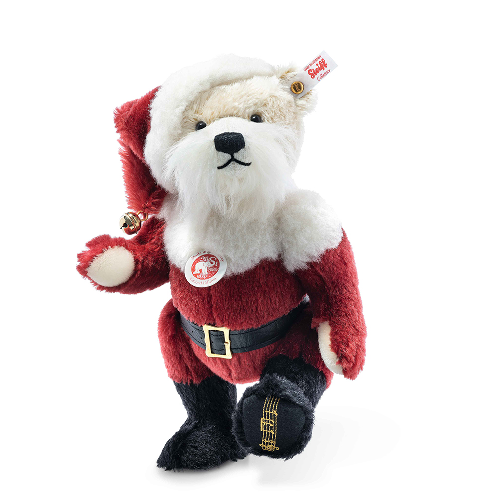 Steiff 德國金耳釦泰迪熊: Santa Christmas Teddy Bear