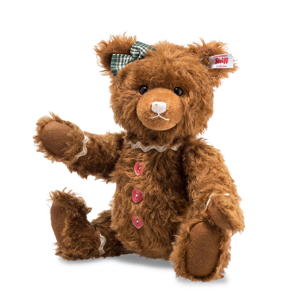Steiff 德國金耳釦泰迪熊: Ginger Bread Teddy Bear