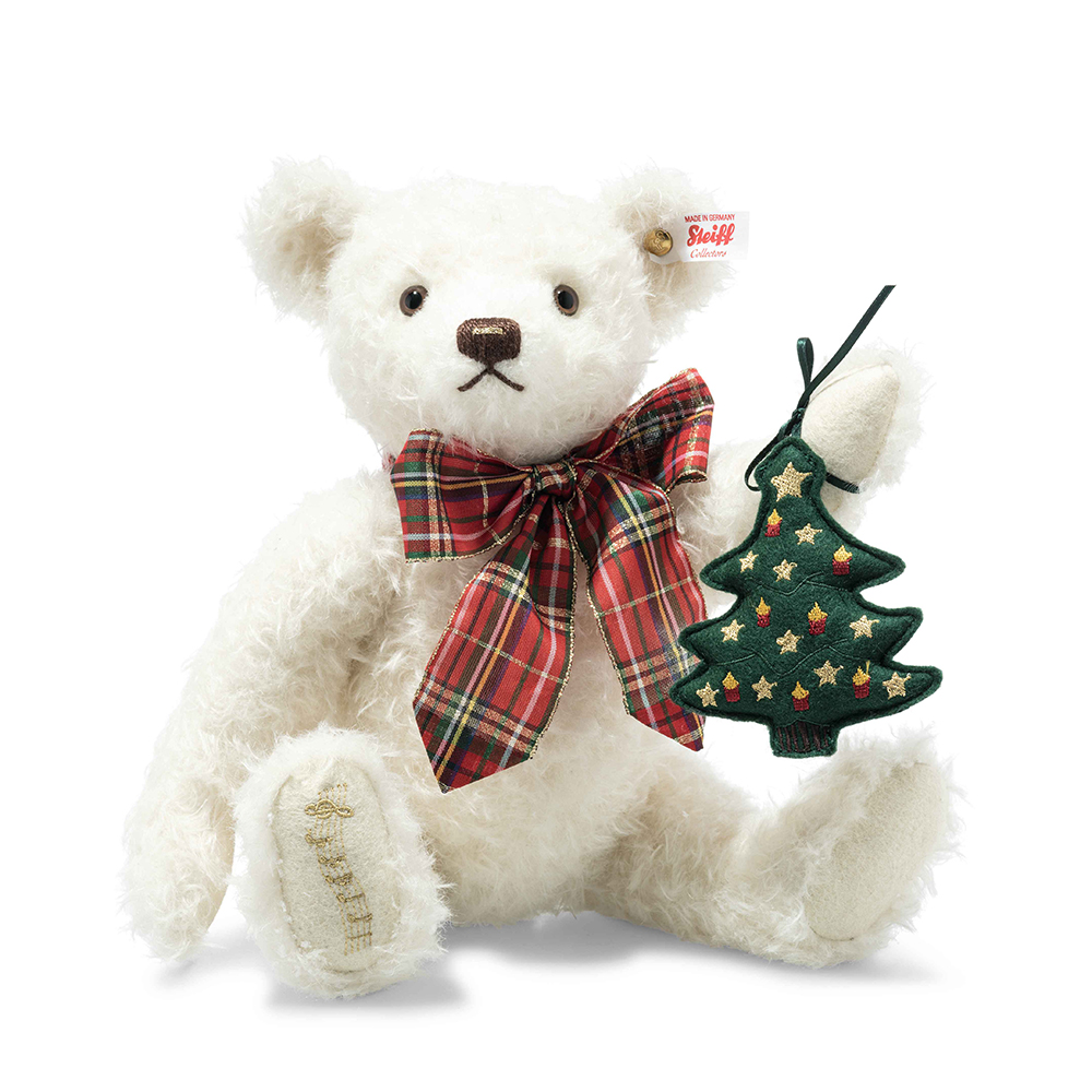 Steiff 德國金耳釦泰迪熊: Holiday Teddy Bear