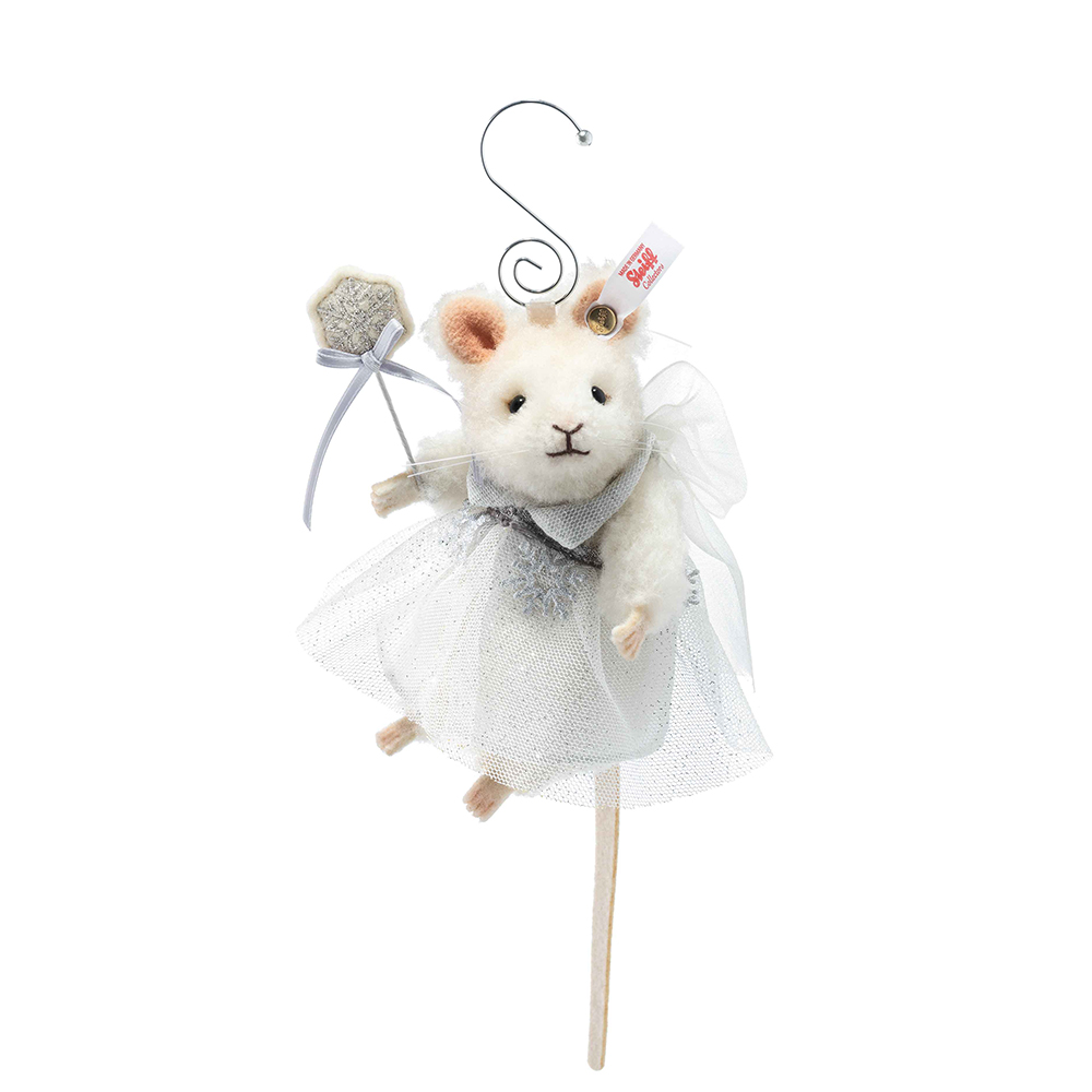 Steiff 德國金耳釦泰迪熊: Mouse Fairy Ornament