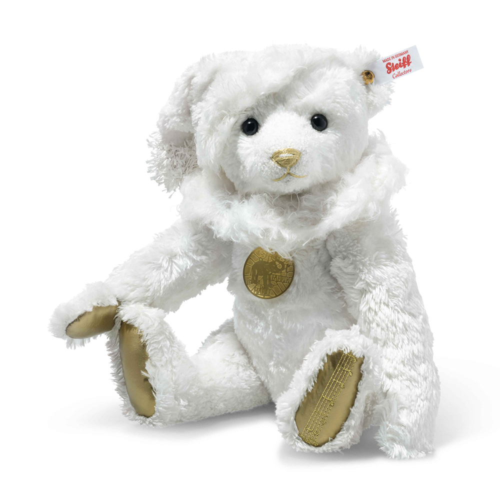 Steiff wճ}: Teddies For Tomorrow White Christmas Teddy  Bear