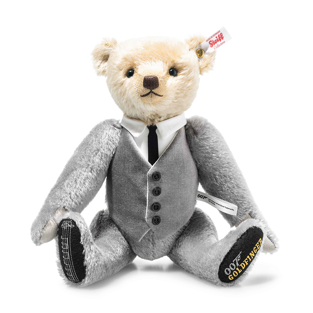 Steiff wճ}: James Bond Goldfinger Musical Teddy Bear