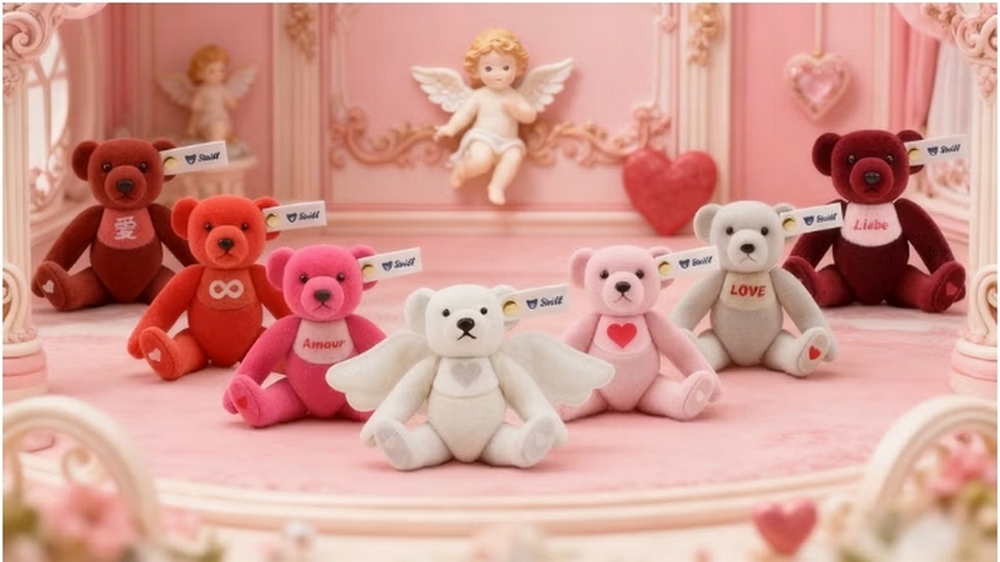 Steiff �w����ճ����}��: Steiff x ARTOX The LoveTeddy Bear (6cm)�H���X�f