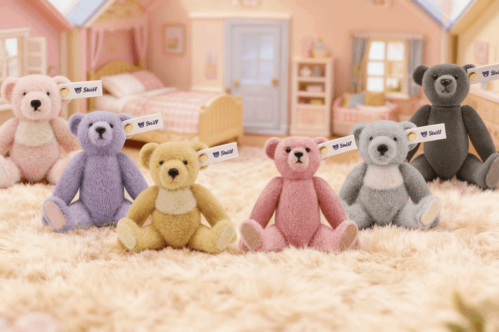 Steiff �w����ճ����}��: Steiff x ARTOX  My First Mini Teddy Bear (6cm)�H���X�f