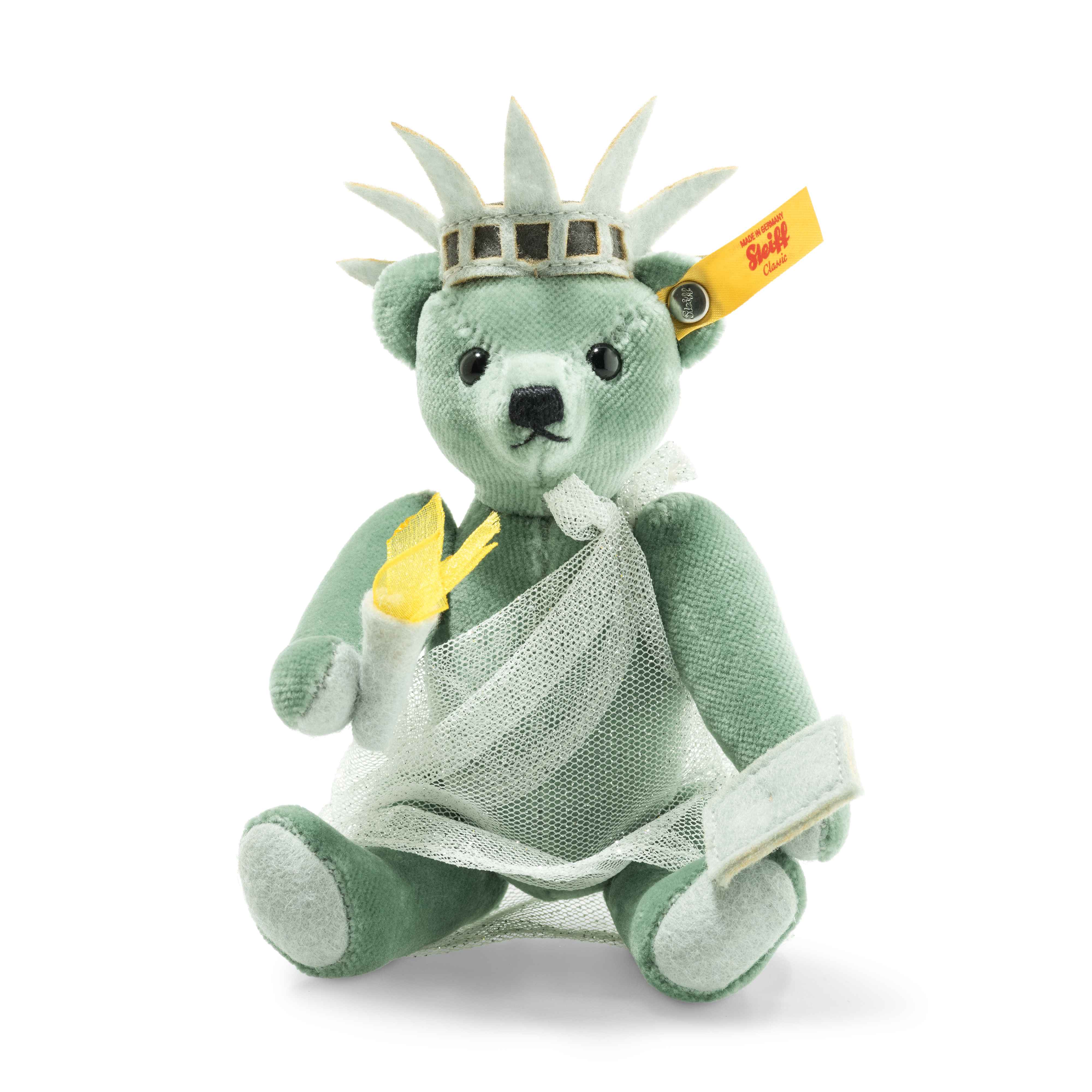 Steiff 德國金耳釦泰迪熊: Great Escapes New York Teddy Bear in Gift Box