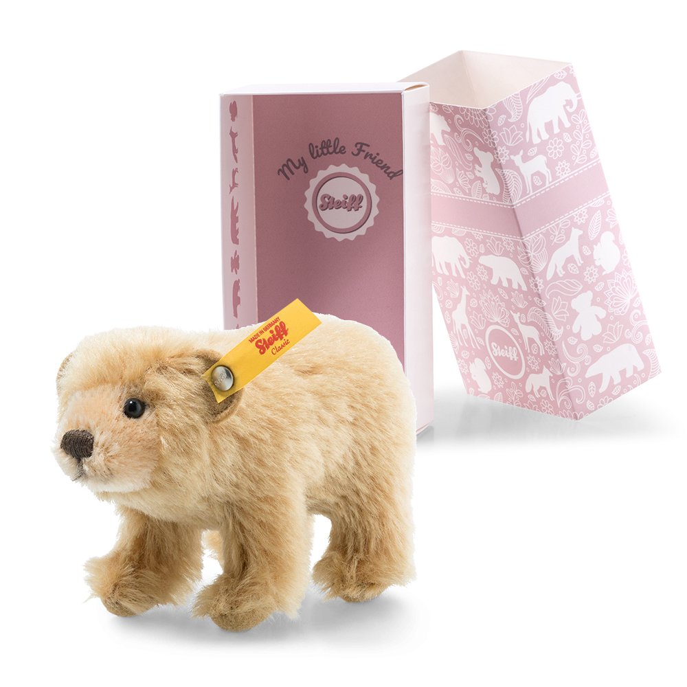 Steiff 德國金耳釦泰迪熊: Wildlife Giftbox Bear