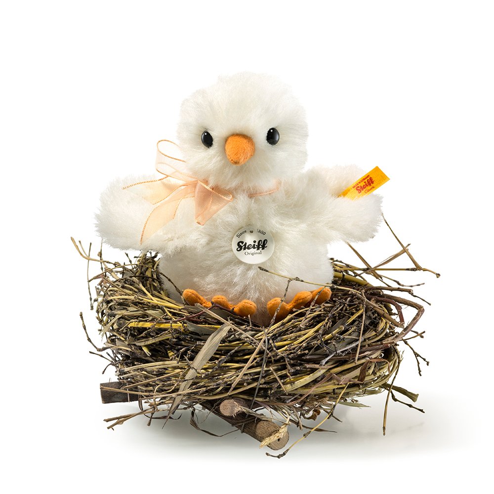 Steiff 德國金耳釦泰迪熊: Chick in Nest
