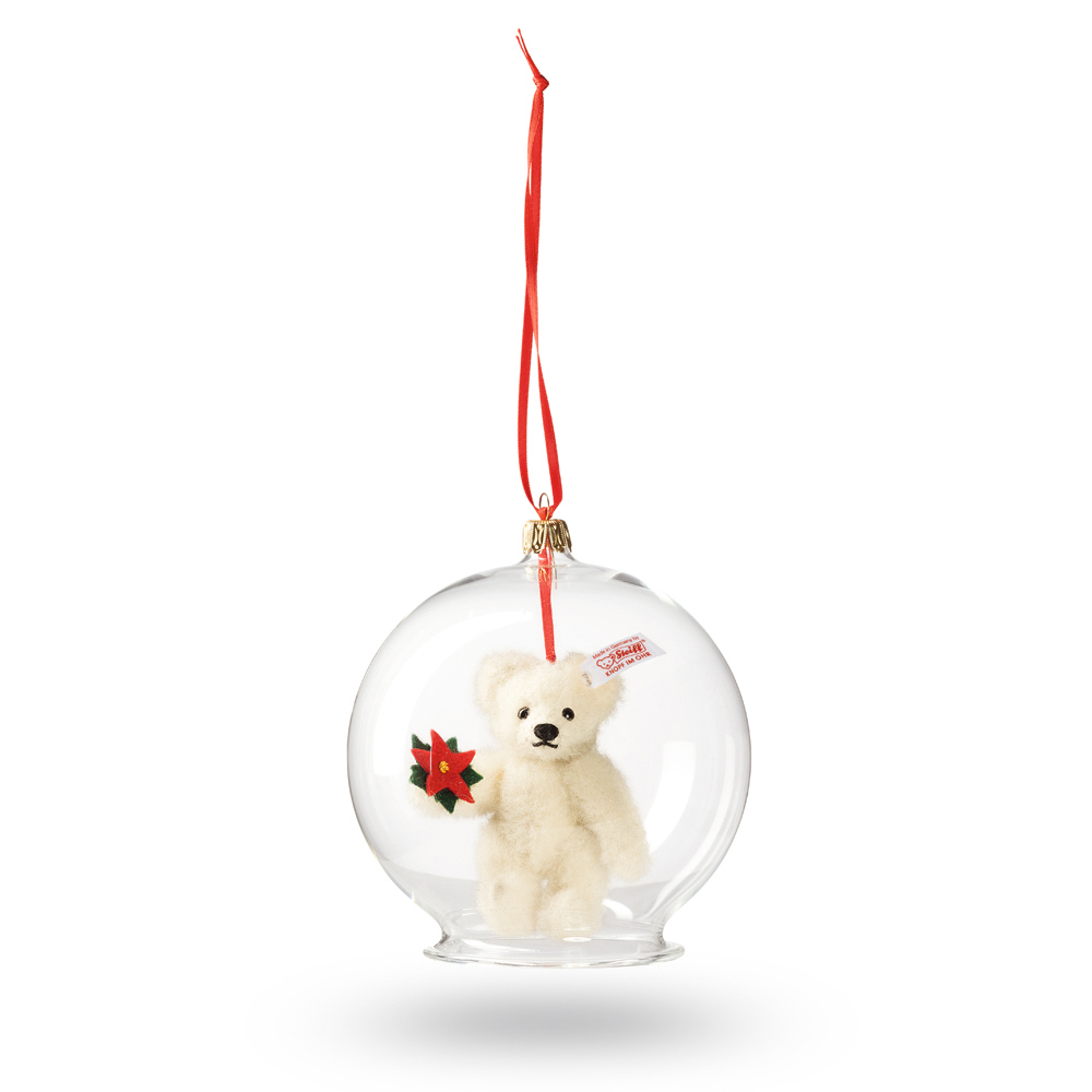 Steiff wճ}: Teddy Bear Ornament (Christmas)