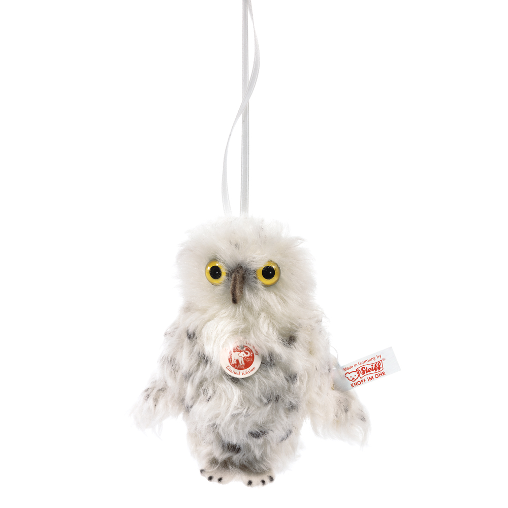 Steiff 德國金耳釦泰迪熊: Ornament Owl