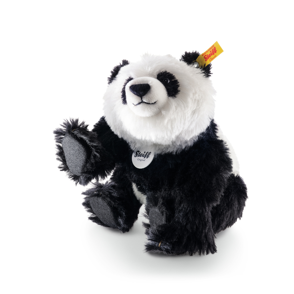 Steiff 德國金耳釦泰迪熊: Siro Panda Masterpiece