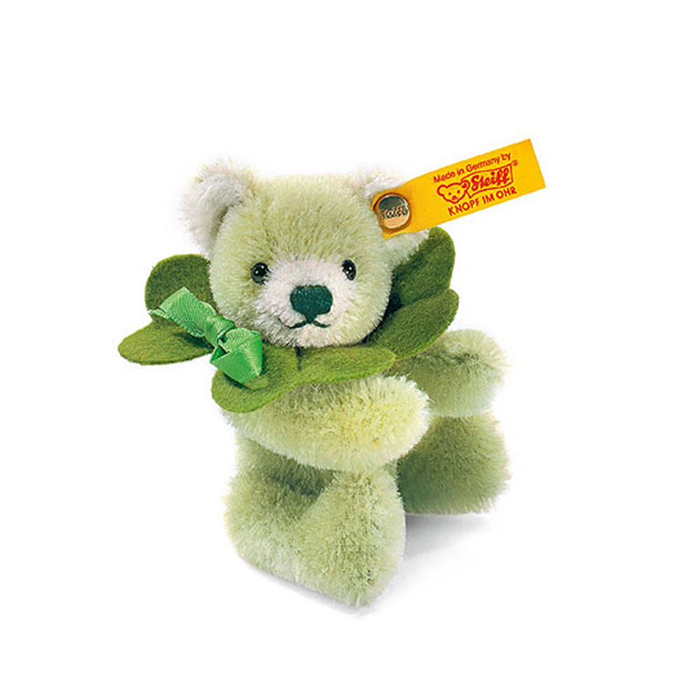 Steiff 德國金耳釦泰迪熊: Mini Teddy Bear Clover Leaf