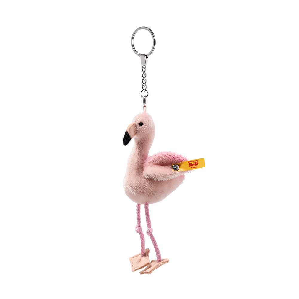 Steiff 德國金耳釦泰迪熊: Pendant Mingo Flamingo