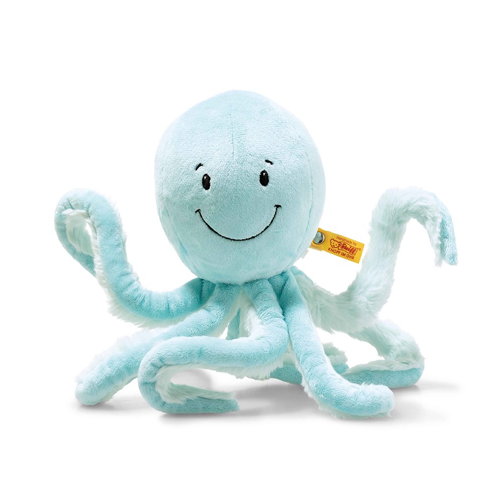 Steiff 德國金耳釦泰迪熊: Soft Cuddly Friends Ockto Octopus