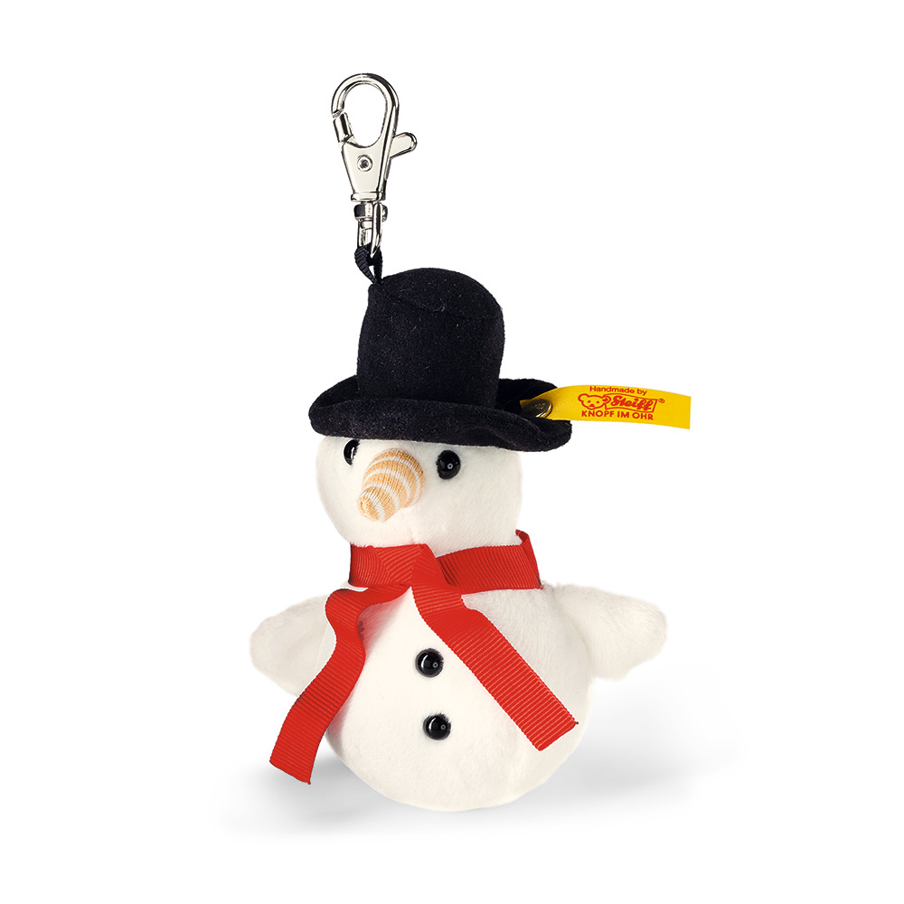 Steiff �w����ճ����}��: Snowman Keyring (Christmas)