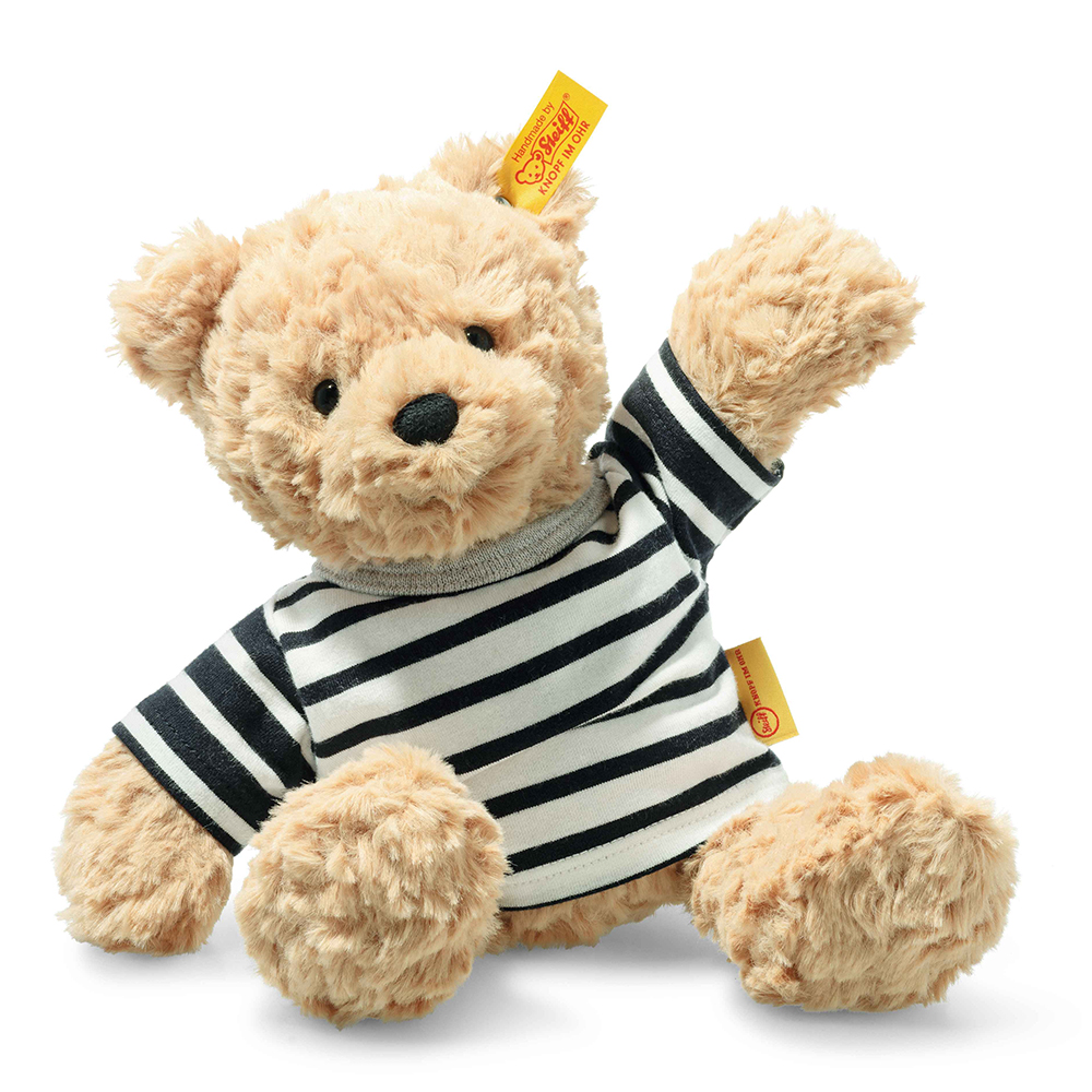Steiff 德國金耳釦泰迪熊: Jimmy Teddy Bear with T-shirt