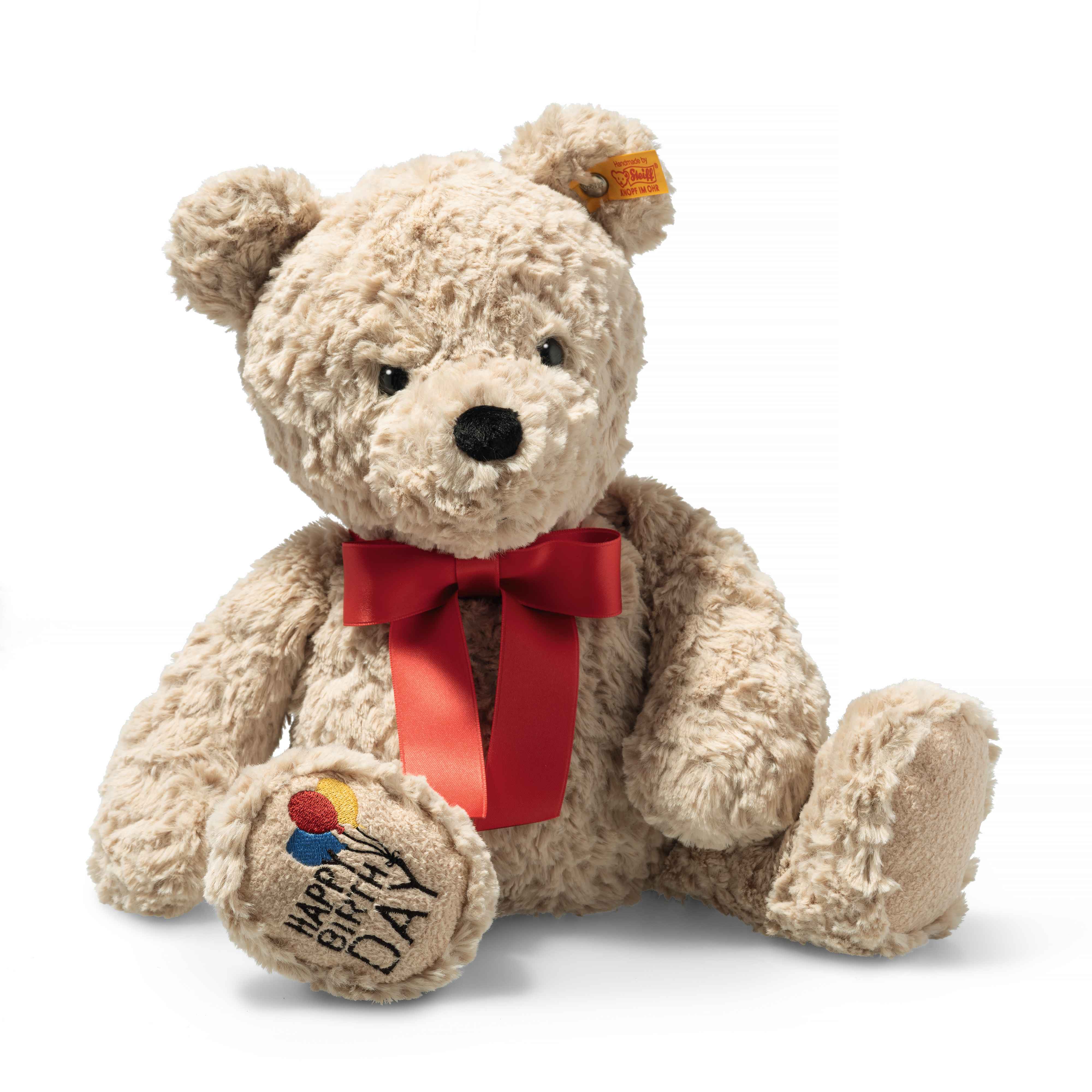 Steiff wճ}: Jimmy Teddy bear V Happy Birthday