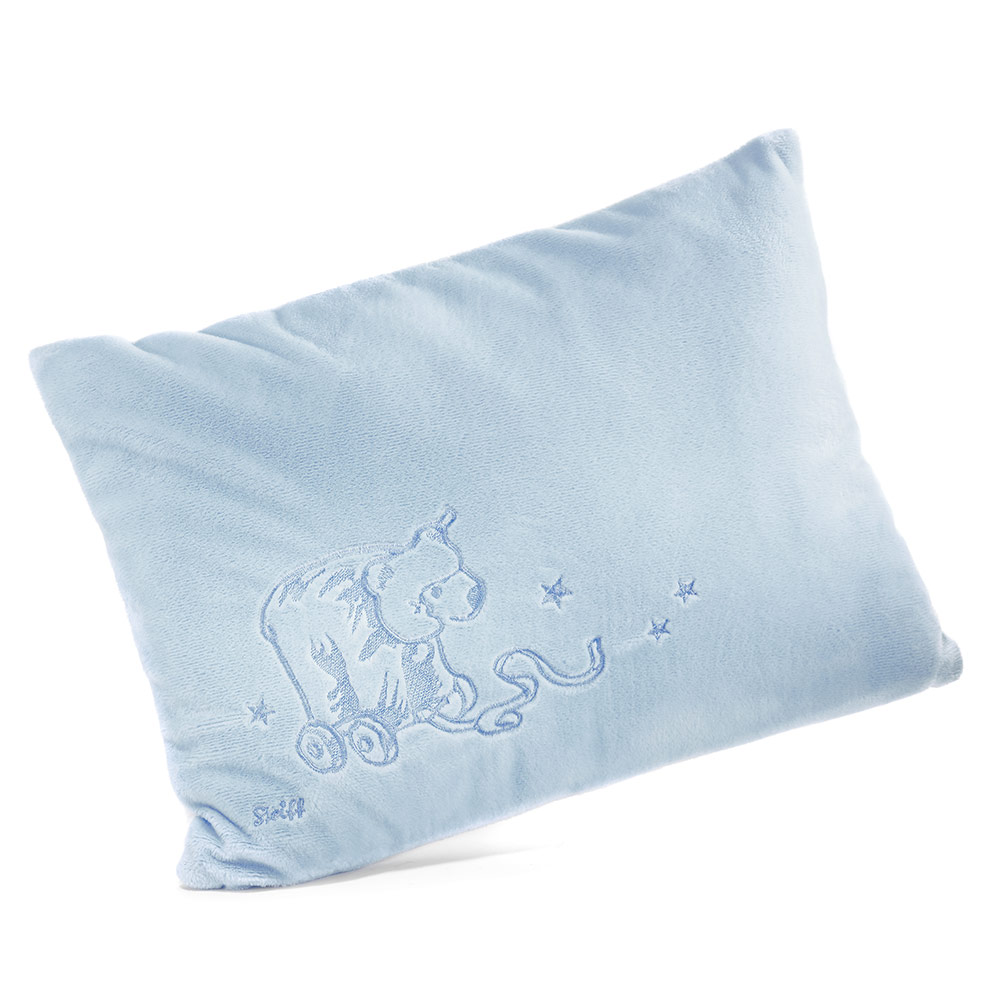 Steiff 德國金耳釦泰迪熊: Cuddly Pillow, Blue