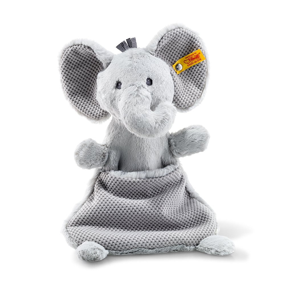 Steiff 德國金耳釦泰迪熊: Ellie Elephant Comforter