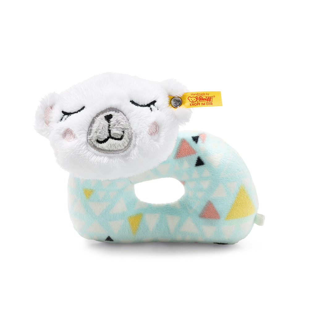 Steiff wճ}: Iggy Polar Bear Grip Toy