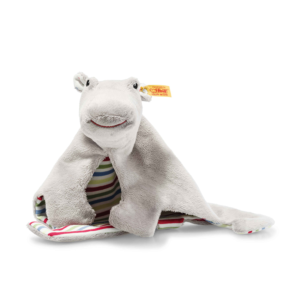 Steiff wճ}: Torben hippopotamus comforter