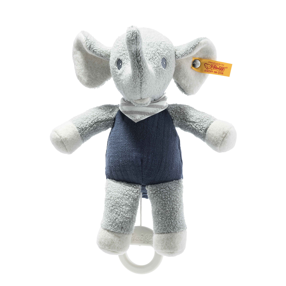 Steiff wճ}: GOTS Eliot Elephant Music Box