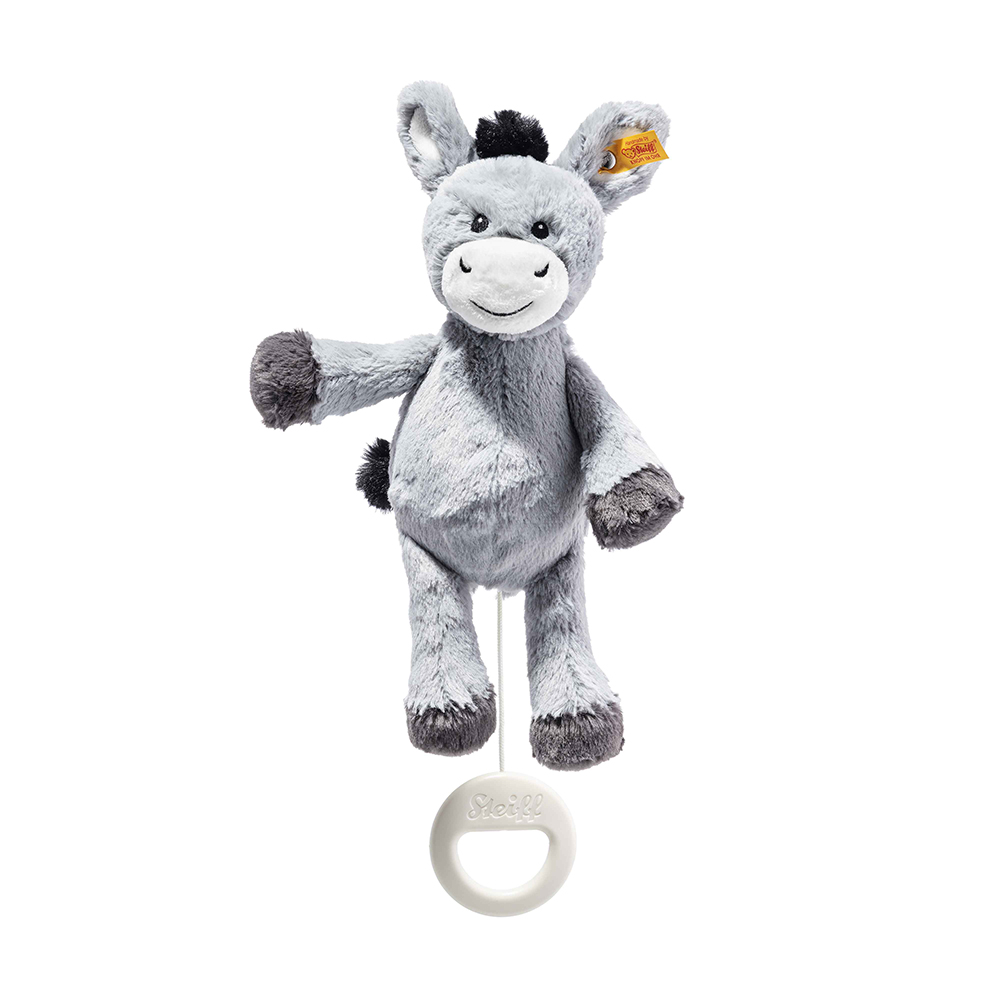 Steiff wճ}: Soft Cuddly Friends Dinkie donkey music box