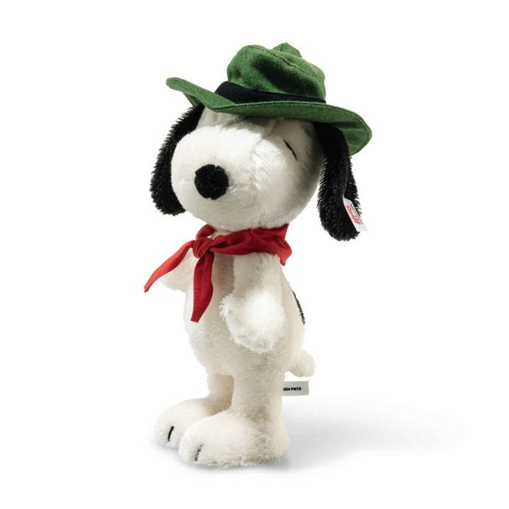 Steiff wճ}: Snoopy Beagle Scout 27 RMS white  L/E1974