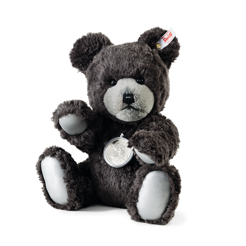 Steiff wճ}: Medal Bear Silver