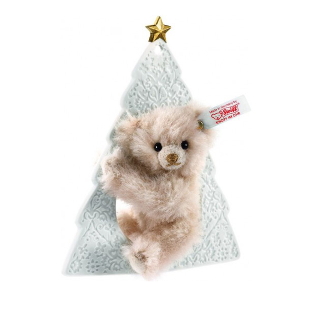 Steiff wճ}: Lladro Teddy Bear ornament (Christmas)