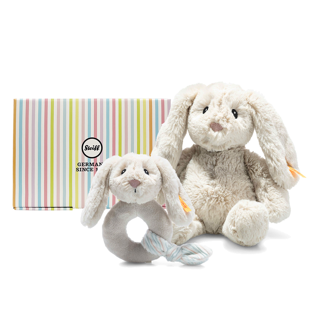Steiff 德國金耳釦泰迪熊: Baby Rabbit 禮盒