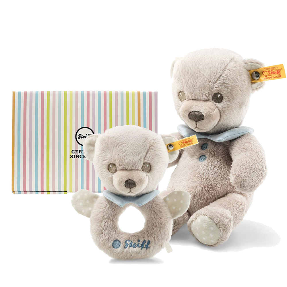 Steiff 德國金耳釦泰迪熊: Levi Teddy Bear 禮盒